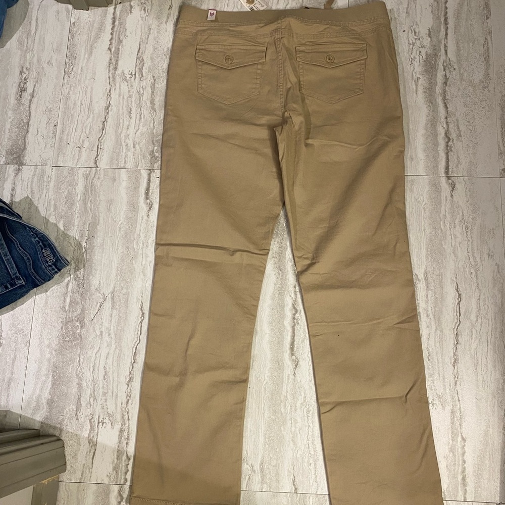 Justice khaki pants, size 20 Plus - Picture 2 of 5